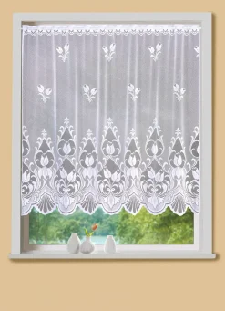 Kleinfenster-Store mit Stangendurchzug