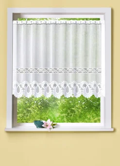 Kleinfenster-Store mit Stangendurchzug