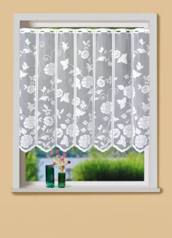 Kleinfenster-Store mit Stangendurchzug