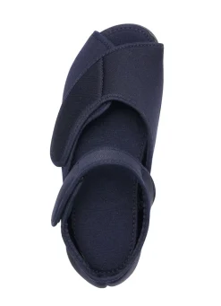 Klett-Sandale aus elastischem Textilmaterial