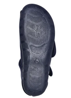 Klett-Sandale aus elastischem Textilmaterial