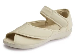 Klett-Sandale aus elastischem Textilmaterial