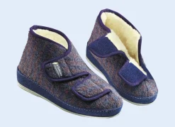 Klima-Hausschuhe-Serie Loden von Schawos