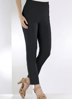 Knöchellange Hose in bequemer Schlupfform
