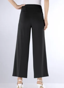 Knöchellange Hose mit weitem Bein