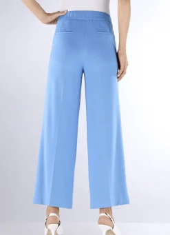 Knöchellange Hose mit weitem Bein
