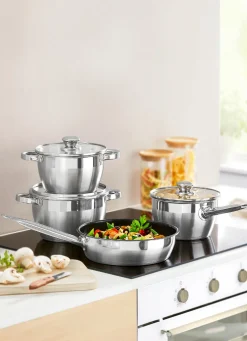 Kochgeschirr aus Edelstahl - Ideal für kleine Haushalte