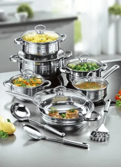 Kochtopf-Set, 15-teilig