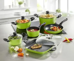 Kochtopf-Set 10-teilig mit megaharter Antihaftbeschichtung