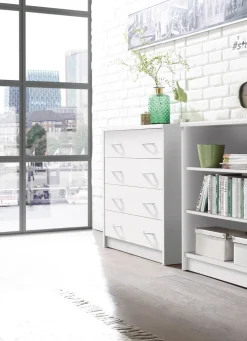 Kombifreundlichen Kommode mit 4 Schubladen