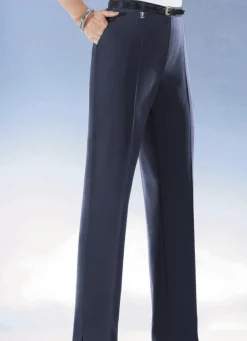 Komforthose mit Dehnbundeinsätzen in 6 Farben