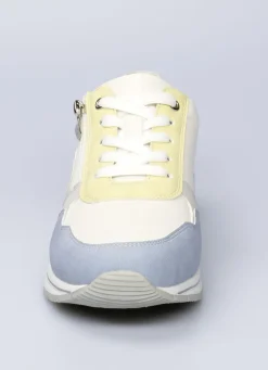 Komfort-Sneaker Simone in Leder- und Veloursleder-Optik