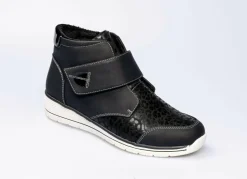 Komfort-Stiefelette im angesagten Leo-Look