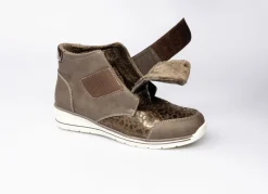 Komfort-Stiefelette im angesagten Leo-Look