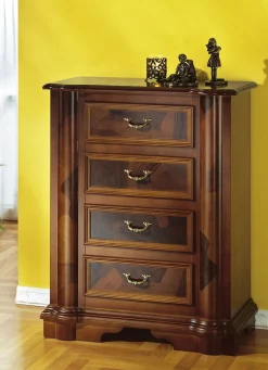 Kommodenserie mit echtem Wurzelholzfurnier