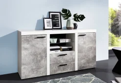 Kommodenserie mit matten Fronten