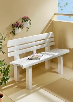 Kompaktes Bänkchen Genziana für 2 Personen