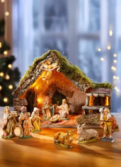 Krippenfiguren-Set, 10-teilig