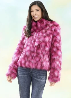 Kurzjacke mit hohem Kuschelfaktor