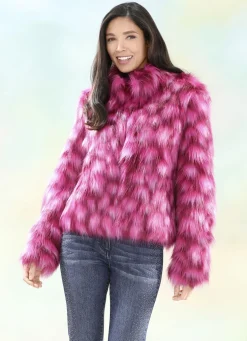 Kurzjacke mit hohem Kuschelfaktor