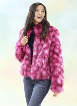 Kurzjacke mit hohem Kuschelfaktor