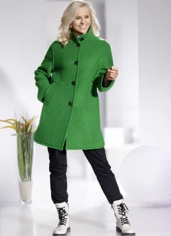 Kurzmantel mit Schurwolle
