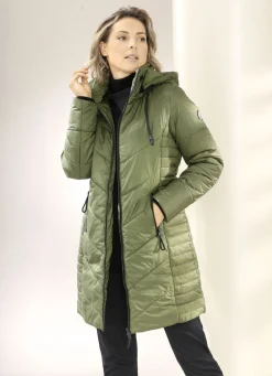 Kurzmantel mit 2-Wege-Reißverschluss