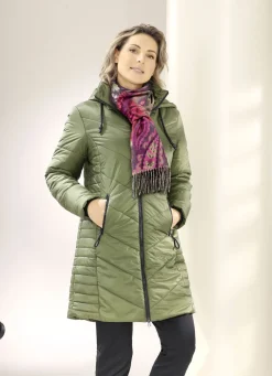 Kurzmantel mit 2-Wege-Reißverschluss