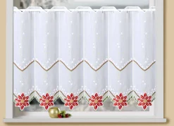 Kurzstore mit Blüten-Weihnachtsstern