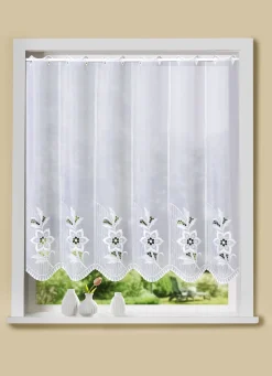 Kurzstore mit echter Plauener Stickerei