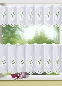 Kurzstore mit echter Plauener Stickerei