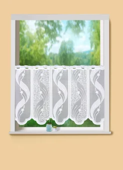 Kurzstore mit modernem Wellen-Dessin