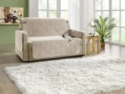 Kuschelweiche Wohnaccessoires mit Bandeinfassung