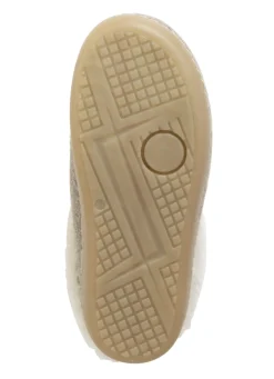 Laurina Hausschuh mit kuscheligem Plüschkragen