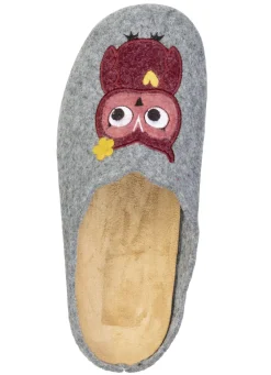 Laurina, klassiche Damen-Hausschuhe, mit herausnehmbarem Fußbett