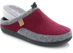 Laurina, klassische Damen-Hausschuhe, Weite H, mit herausnehmbarem Fußbett