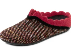 Laurina, klassische Damen-Hausschuhe, mit herausnehmbarem Fußbett