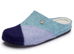 Laurina, klassische Damen-Hausschuhe, Weite H, mit anatomisch geformtem Fußbett