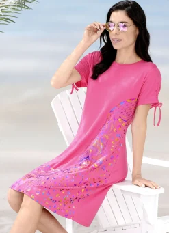 Laurina Kleid mit schimmerndem Druck