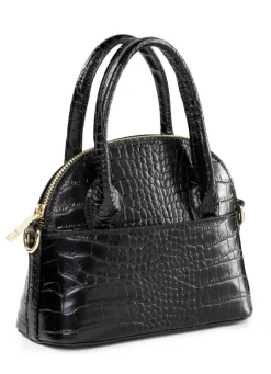 Laurina Mini-Tasche mit Reptilprägung