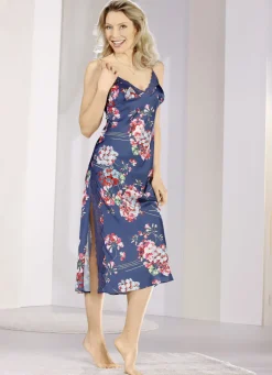 Laurina Nachthemd mit verstellbaren Spaghettiträgern