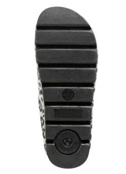 Laurina Pantoffel aus bedrucktem Filz