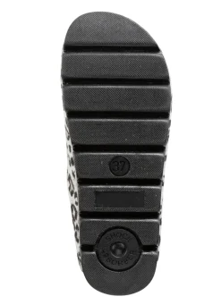 Laurina Pantoffel aus bedrucktem Filz