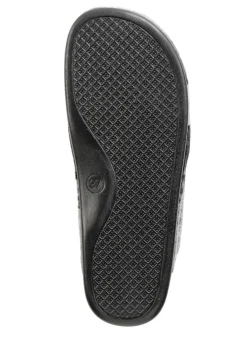 Laurina Pantoffel aus Filz und bedrucktem Kunstfell