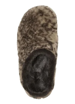 Laurina Pantoffel aus sehr kuscheligem Plüschmaterial