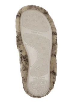 Laurina Pantoffel aus sehr kuscheligem Plüschmaterial