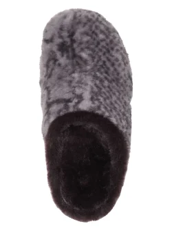 Laurina Pantoffel aus sehr kuscheligem Plüschmaterial