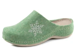 Laurina Pantoffel mit pfiffiger Nietenzier