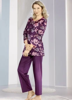 Laurina Schlafanzug, lange Ärmel und langer Hose