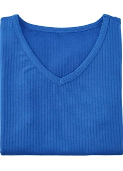 Laurina Shirt mit V-Ausschnitt